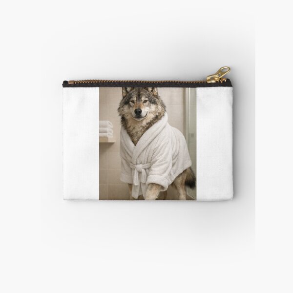 Item preview, Relaxing Bathrobe Dire Wolf designed and sold by Sillytoe.