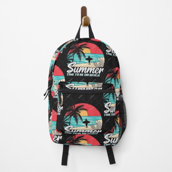 Item preview, Retro Summer Beach Sunset Surf Design designed and sold by NexoraOfficial.
