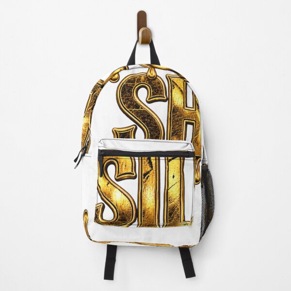 Item preview, Silver Shot- Dripping Gold Liquid Metal Typography designed and sold by LC&LCPlatform.