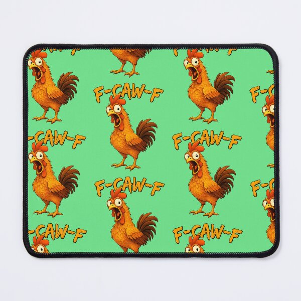 Item preview, Vintage F-Caw-F Chicken F-CAW-F Funny Chicken Rooster Humor designed and sold by PatternFariss.
