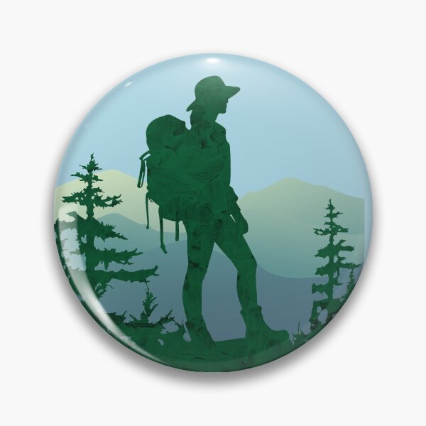 Artikelvorschau, Lispe Retro-inspiriertes Waldabenteuer für Bergwanderer entworfen und verkauft von Lispe-Designs.