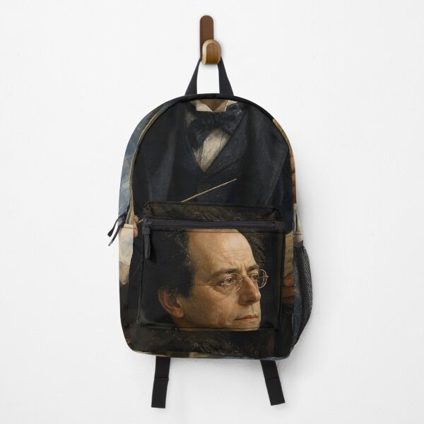 Item preview, Symphonic Philosopher: Gustav Mahler Vintage Oil Painting - Cosmic Harmonies designed and sold by DoReMiStudio.