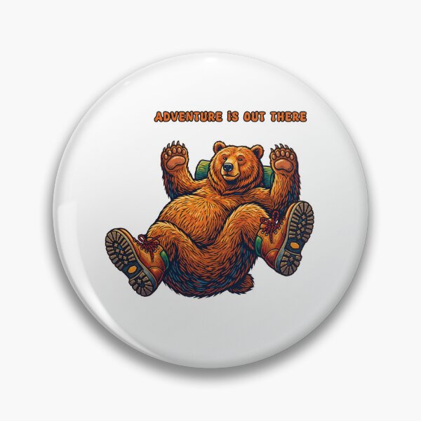 Item preview, Adventure Bear Hiking Boots designed and sold by TeeARTHY.