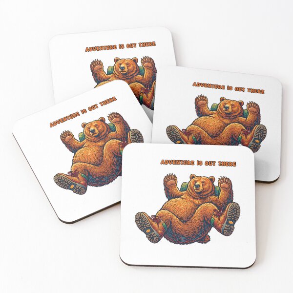 Item preview, Adventure Bear Hiking Boots designed and sold by TeeARTHY.