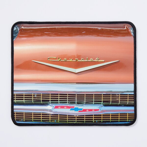 Item preview, 1957 Chevrolet Nomad Station Wagon Adobe Beige and Imperial Ivory Technical Blueprint Car Poster designed and sold by RichFrancoCars.