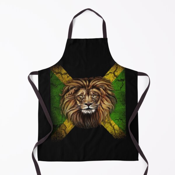 Item preview, Jamaica Flag Lion designed and sold by RastaColors.