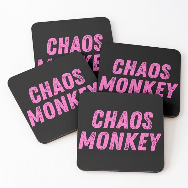 Item preview, Pink Chaos monkey  designed and sold by Cottageshop.