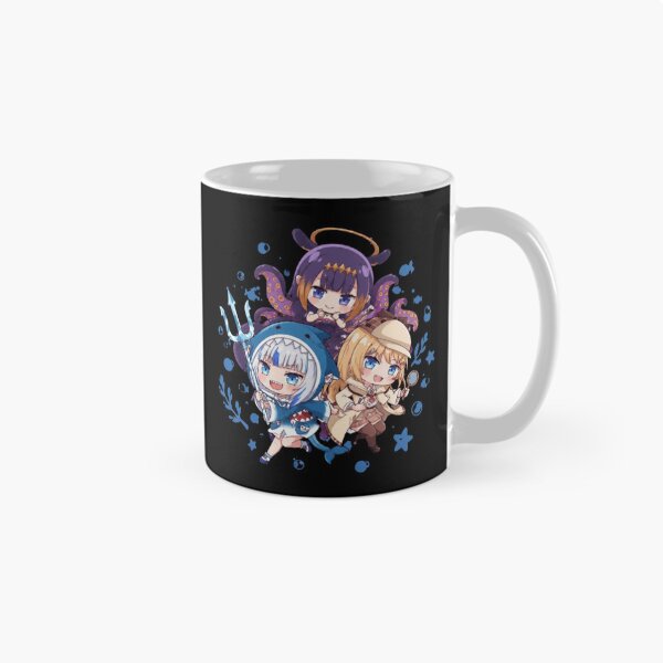 Item preview, Ina Ame And Gura Cute Illustration designed and sold by guerdouhhamada.