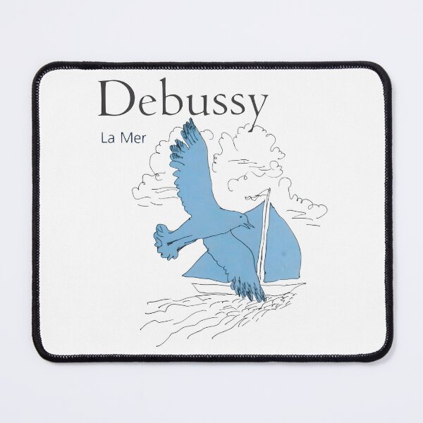 Item preview, Debussy La Mer Vintage Classical Music Illustration designed and sold by TheGreatGildy.