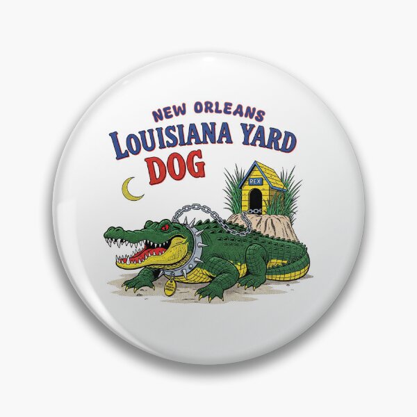 Item preview, Louisiana Yard Dog Alligator designed and sold by TeeARTHY.