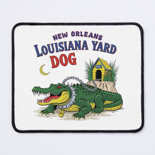Item preview, Louisiana Yard Dog Alligator designed and sold by TeeARTHY.