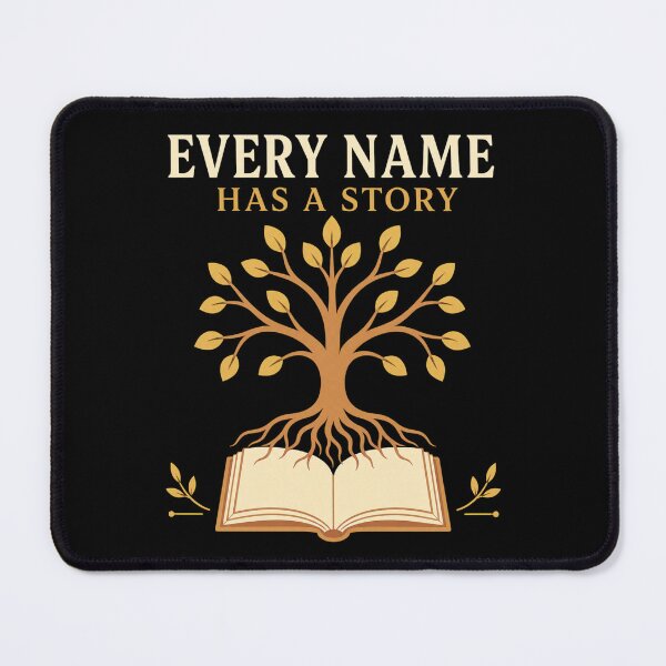Item preview, Every Name Has A Story Family History Genealogy Gift designed and sold by DreamLayerStudio.