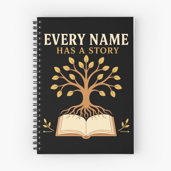 Item preview, Every Name Has A Story Family History Genealogy Gift designed and sold by DreamLayerStudio.