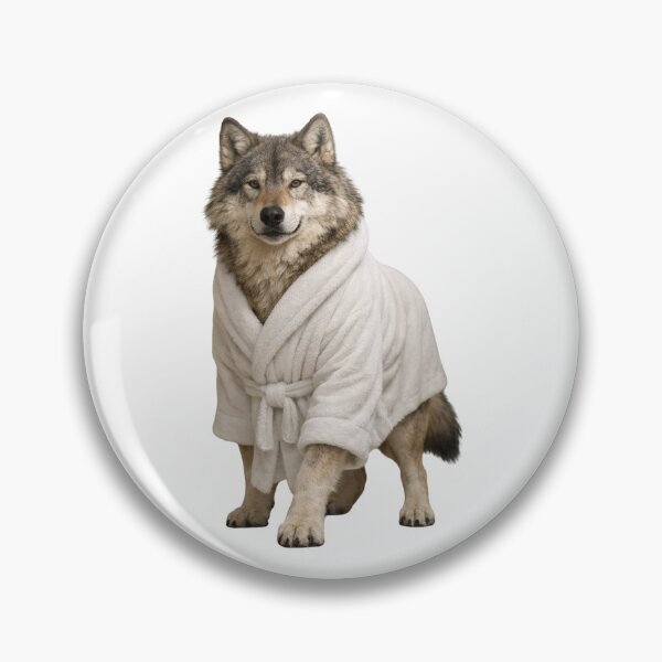 Item preview, Comfy Bathrobe Dire Wolf designed and sold by Sillytoe.