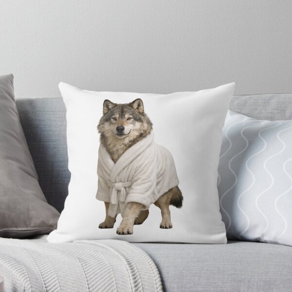 Item preview, Comfy Bathrobe Dire Wolf designed and sold by Sillytoe.