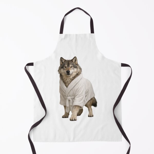 Item preview, Comfy Bathrobe Dire Wolf designed and sold by Sillytoe.