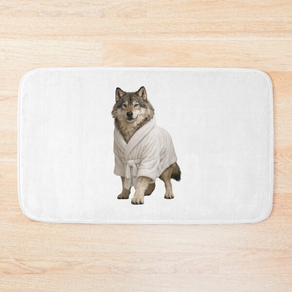 Item preview, Comfy Bathrobe Dire Wolf designed and sold by Sillytoe.