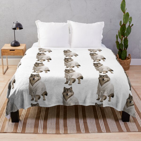 Item preview, Comfy Bathrobe Dire Wolf designed and sold by Sillytoe.