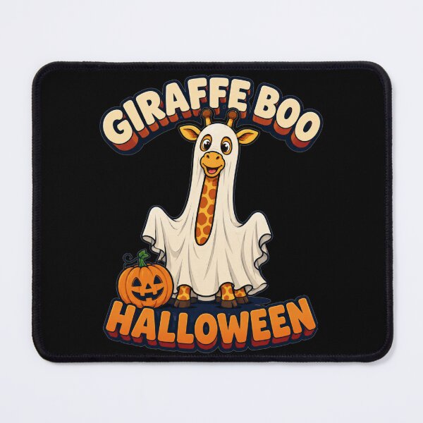 Item preview, Giraffe Boo Halloween Simple Pumpkin Cartoon Art Costume Pun Gift for Giraffe Lovers designed and sold by Nightarel.
