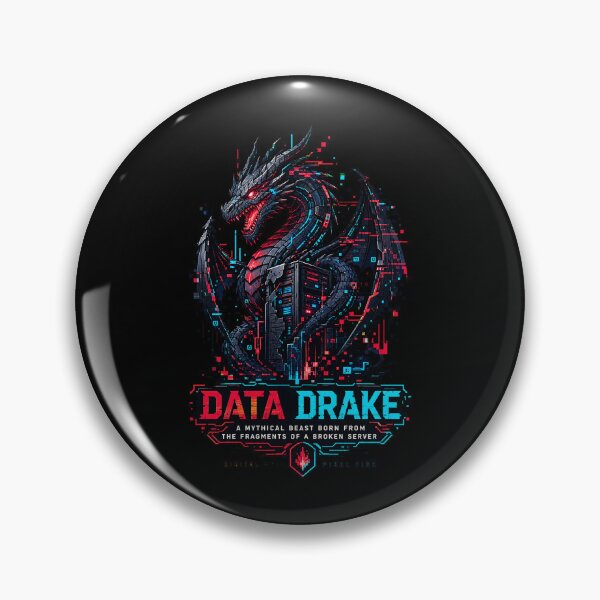 Item preview, Data Drake designed and sold by Inky Atlas.