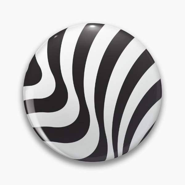 Item preview, Black and White Op Art Abstract Pattern designed and sold by BigDigital.