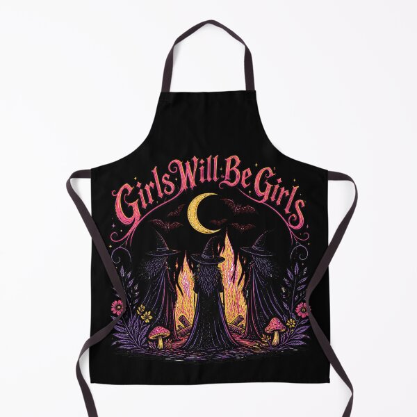 Item preview, Girls Will Be Girls Witches designed and sold by TeeARTHY.