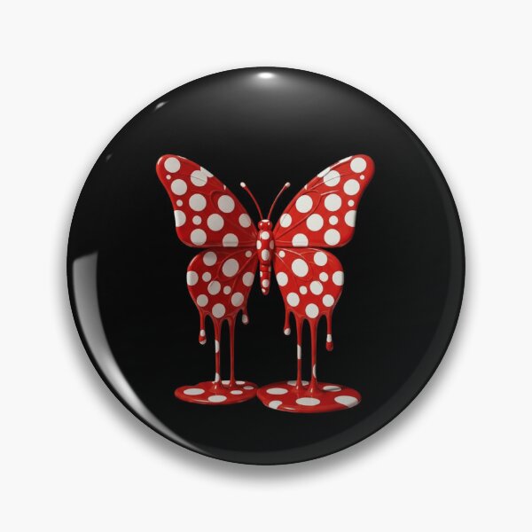 Item preview, Melting Polka Dot Butterfly Pop Art designed and sold by YourColorsWall.