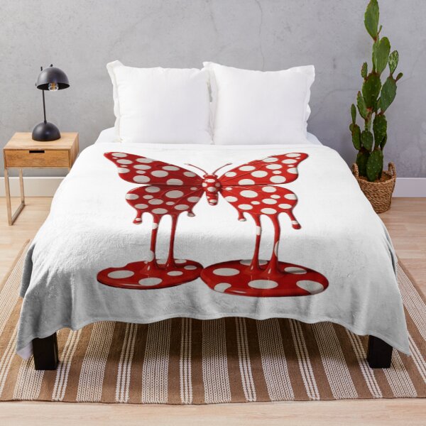 Item preview, Melting Polka Dot Butterfly Pop Art designed and sold by YourColorsWall.