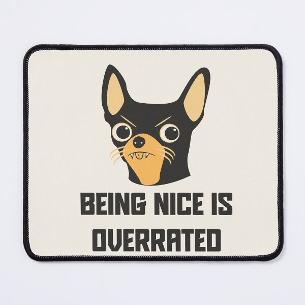 Item preview, Being Nice is Overrated Illustration designed and sold by beboplab.