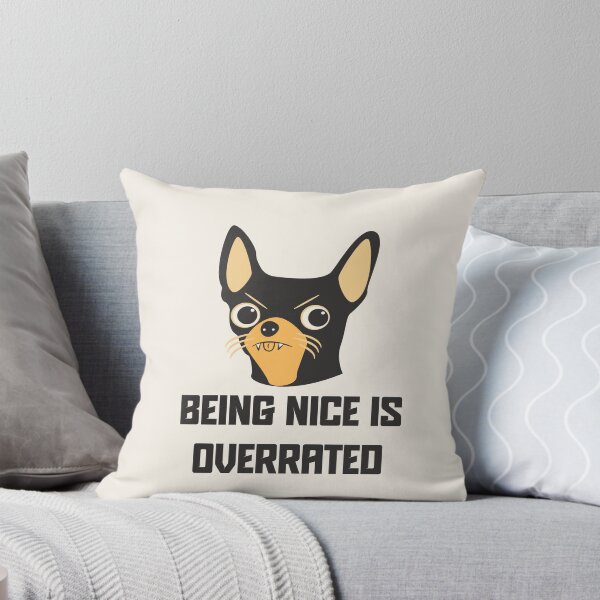 Item preview, Being Nice is Overrated Illustration designed and sold by beboplab.