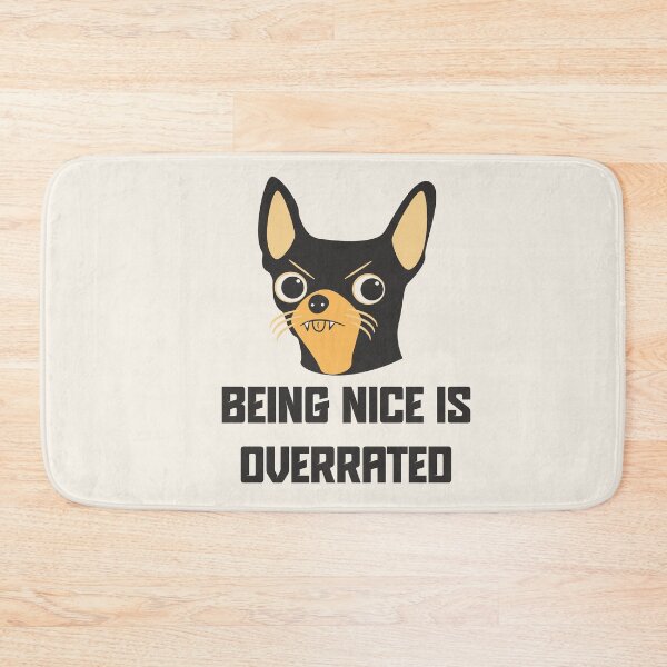 Item preview, Being Nice is Overrated Illustration designed and sold by beboplab.