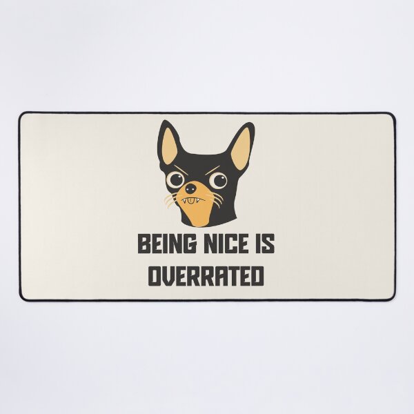 Item preview, Being Nice is Overrated Illustration designed and sold by beboplab.