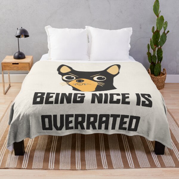 Item preview, Being Nice is Overrated Illustration designed and sold by beboplab.