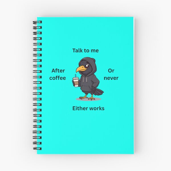 Item preview, Talk to me after coffee. Or never. Either works designed and sold by zmsl.