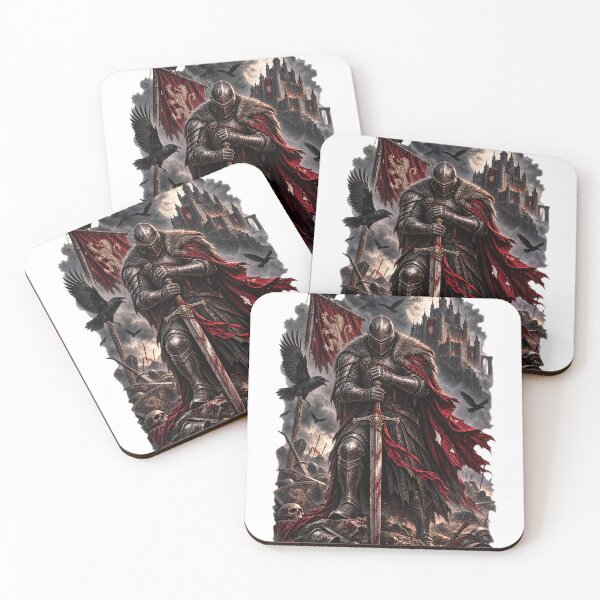 Item preview, The Last Knight – Realistic Medieval Dark Fantasy Warrior Design designed and sold by MentShop1.