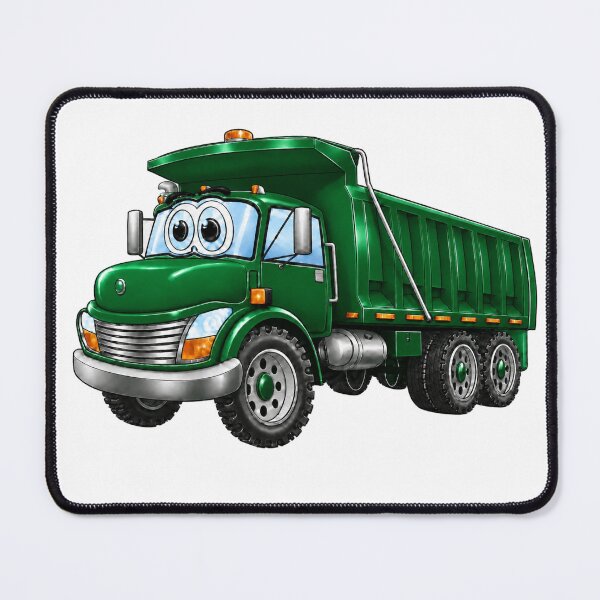 Item preview, Green Dump Truck Cartoon designed and sold by Scott Hayes.