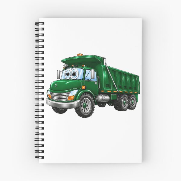 Item preview, Green Dump Truck Cartoon designed and sold by Scott Hayes.