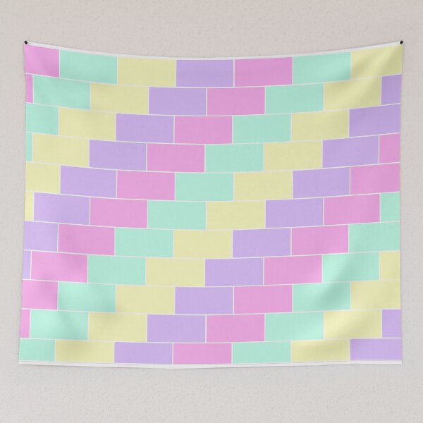 Item preview, Pastel Retro Wall designed and sold by BaddieDorkMerch.