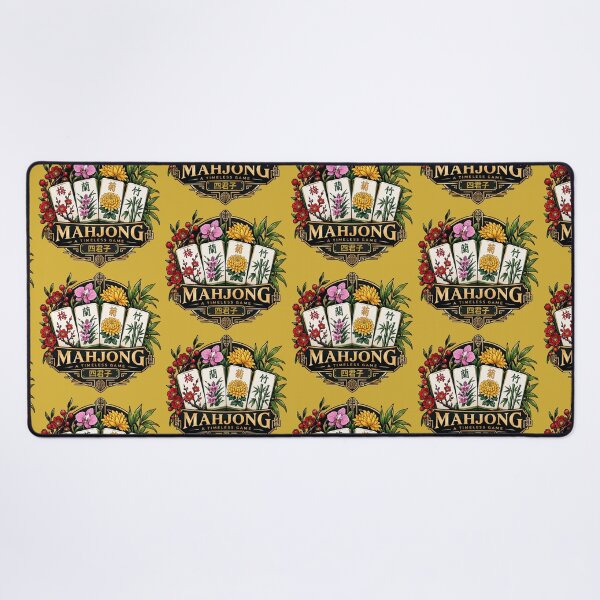 Item preview, Mahjong Player - The Four Gentlemen designed and sold by NovaNookStudio.