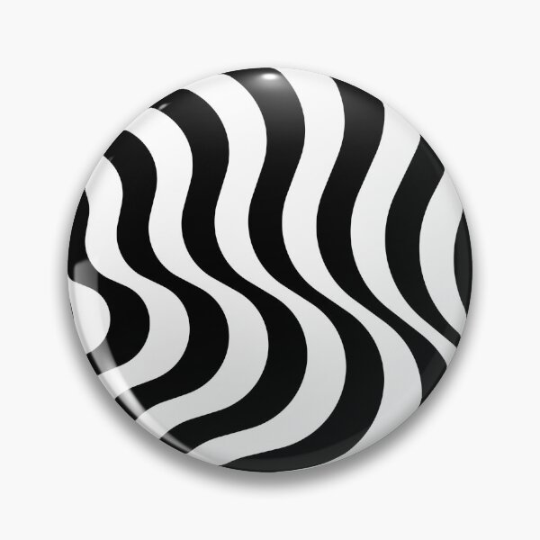 Item preview,  Black and White Op Art Abstract Pattern designed and sold by BigDigital.