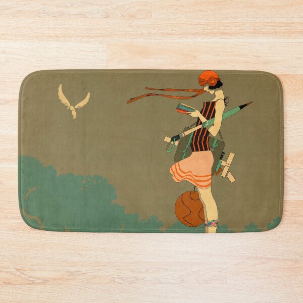 Item preview, Art Deco Wall Art – Vintage Sports Illustration – Aires de Primavera – Ernesto García Cabral – Vintage Decor Lovers designed and sold by RickE.