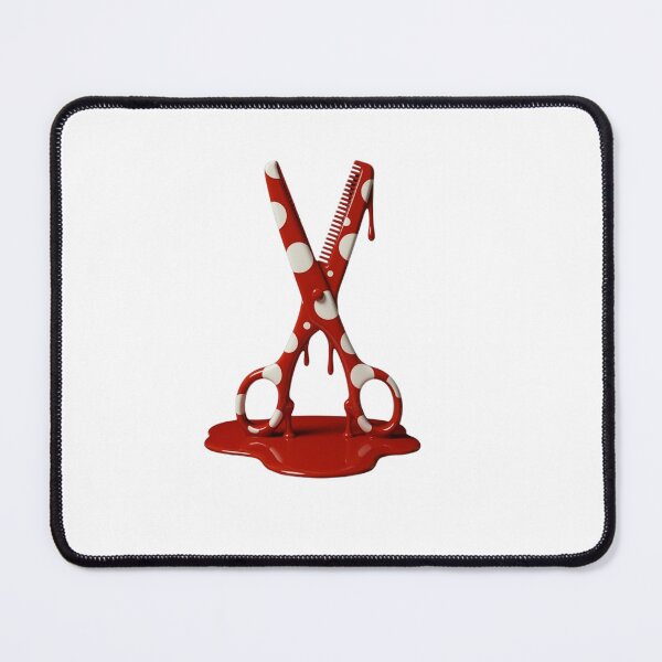 Item preview, Melting Polka Dot Scissors Pop Art designed and sold by YourColorsWall.