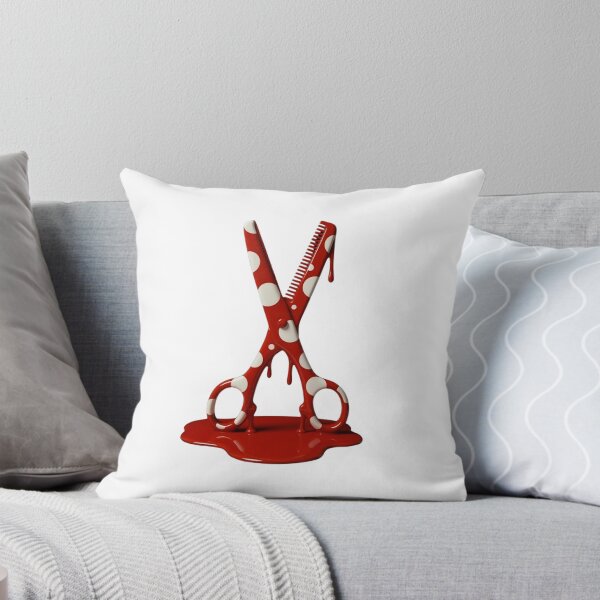 Item preview, Melting Polka Dot Scissors Pop Art designed and sold by YourColorsWall.