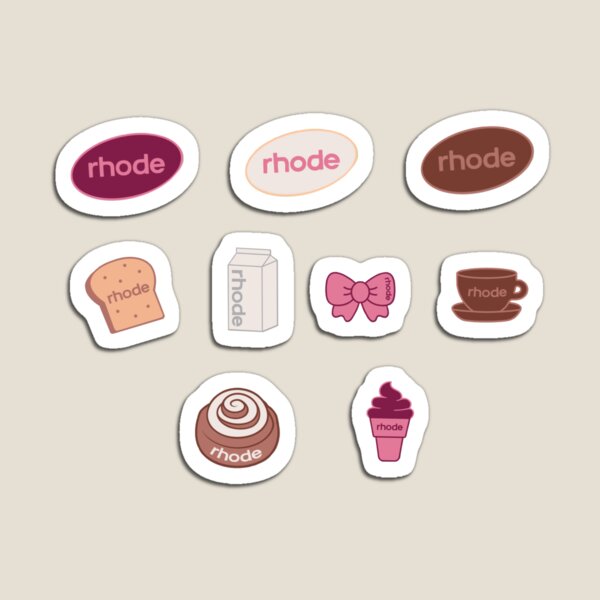 Item preview, Rhode sticker set designed and sold by emersondelilah.