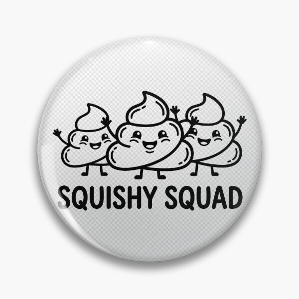 Item preview, Squishy Squad Cute Funny  designed and sold by MissArtForU.