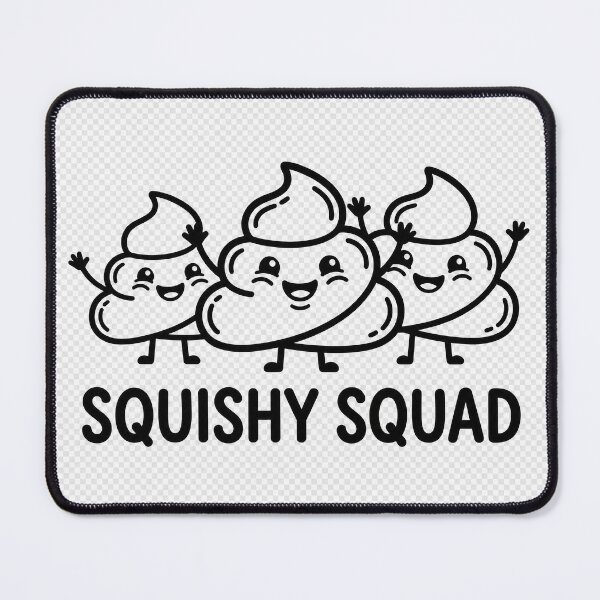 Item preview, Squishy Squad Cute Funny  designed and sold by MissArtForU.