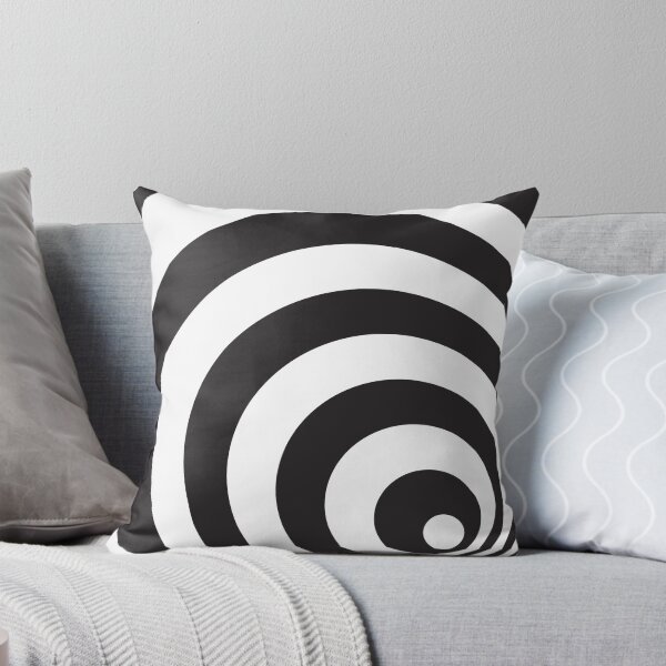 Item preview,  Black and White Op Art Abstract Pattern designed and sold by BigDigital.