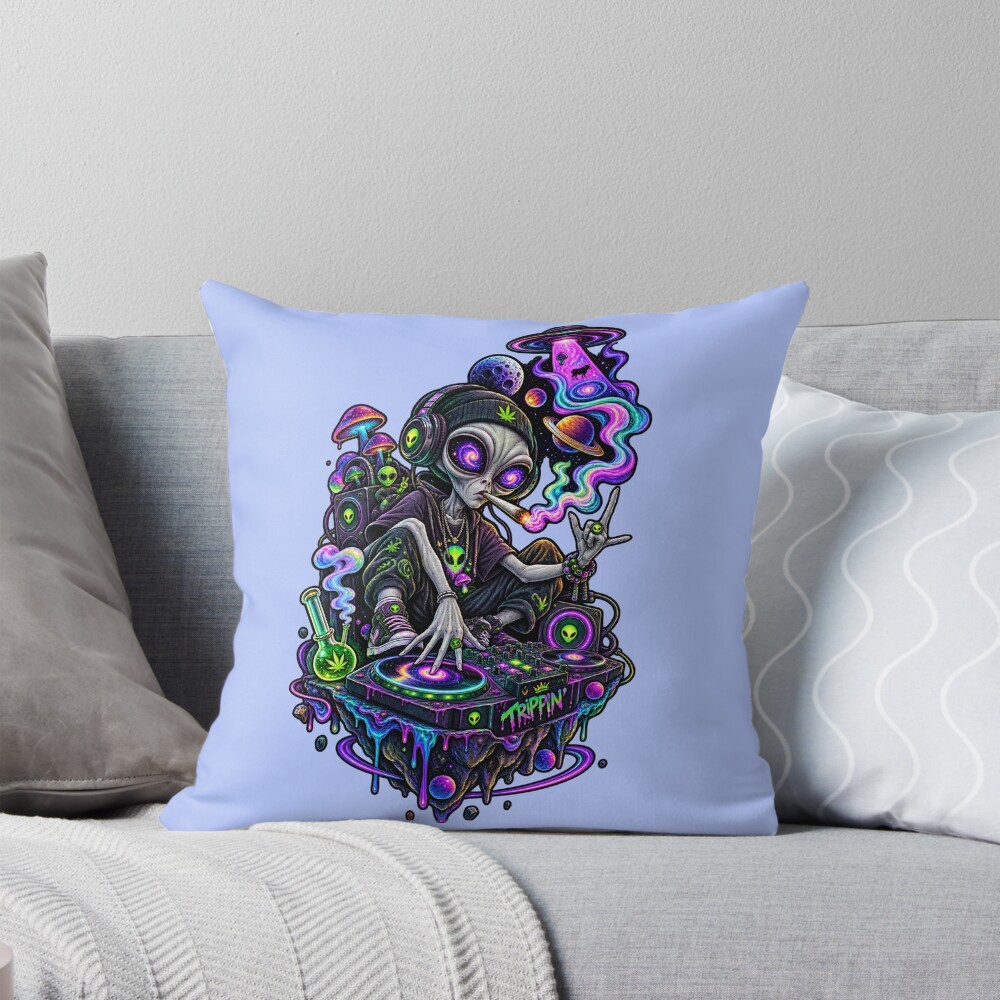 Item preview, Throw Pillow designed and sold by Altrixa.