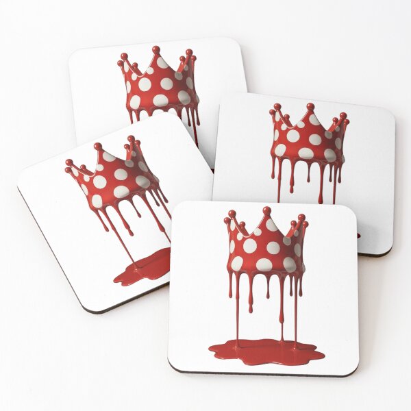 Item preview, Melting Polka Dot Crown Pop Art designed and sold by YourColorsWall.