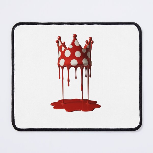 Item preview, Melting Polka Dot Crown Pop Art designed and sold by YourColorsWall.